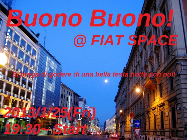 Buono Buono! @FIAT SPACE